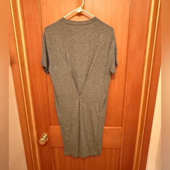 ASOS Grey Short Sleeve Tee Dress NWT - Picture 2 of 7